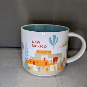 Starbucks New Mexico Mug with Blue Interior